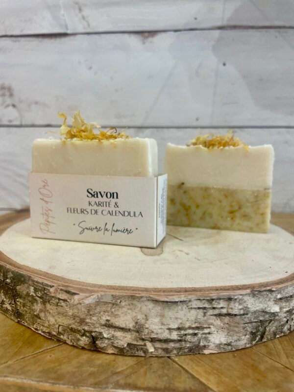 Savon Karité et Fleurs de Calendula