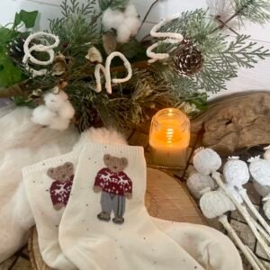 Chaussettes toutes douces 🧸 Collection de Noël