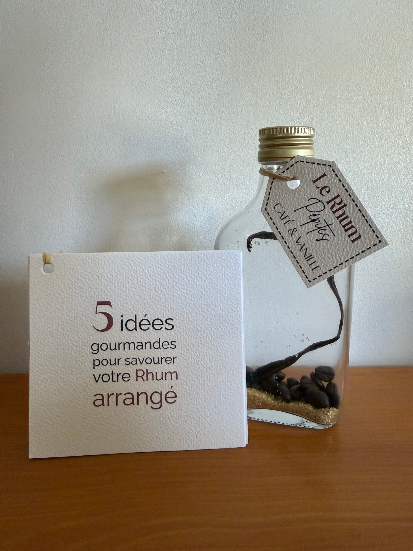 Le Rhum Pépite ☕ Kit de préparation pour rhum arrangé Café & Vanille – Image 2